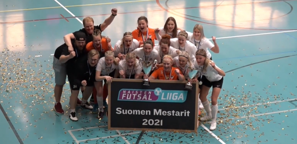 MuSa Futsal naisten Suomen mestari